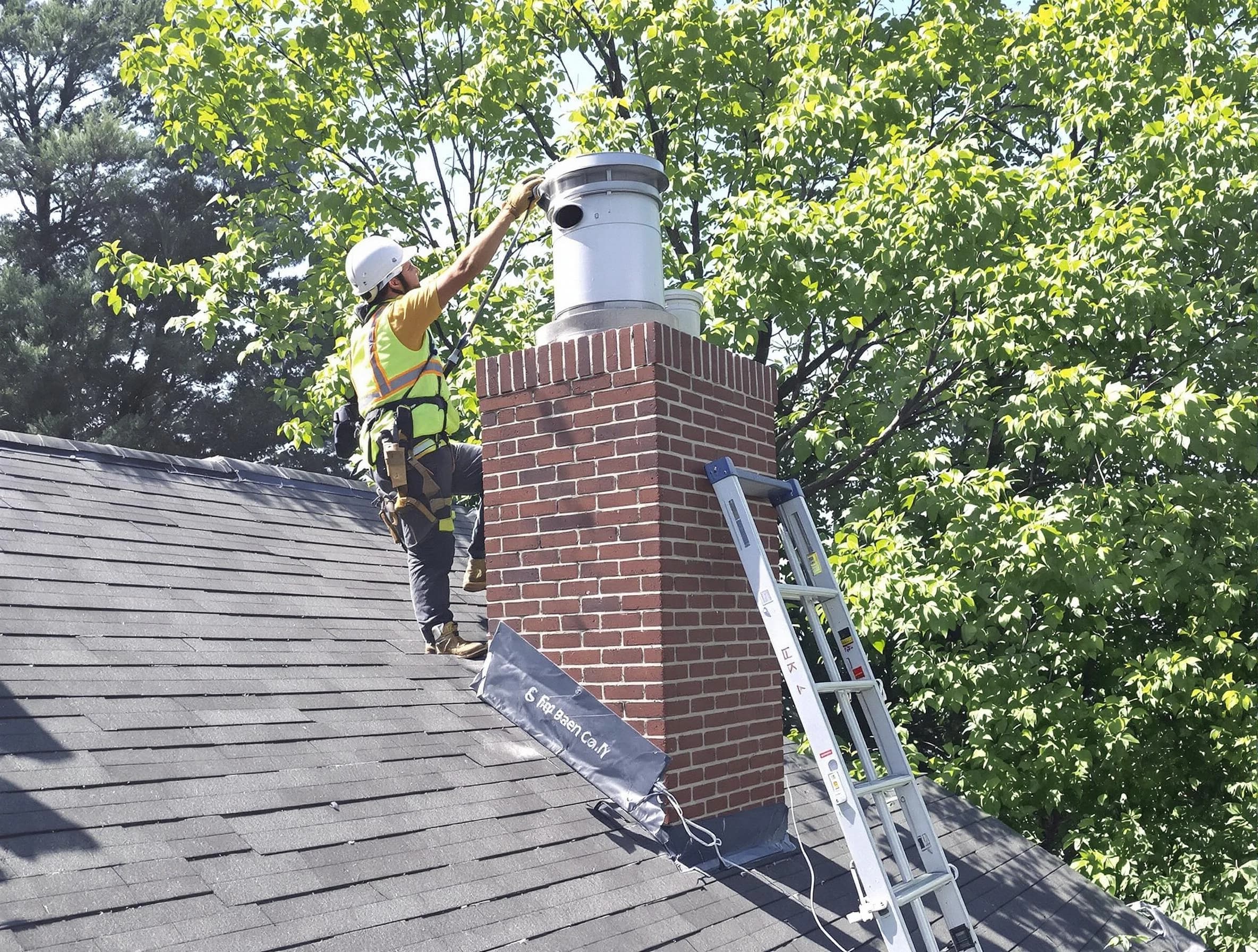 Chimney liner inspection by Corrales Chimney Sweep in Corrales, NM