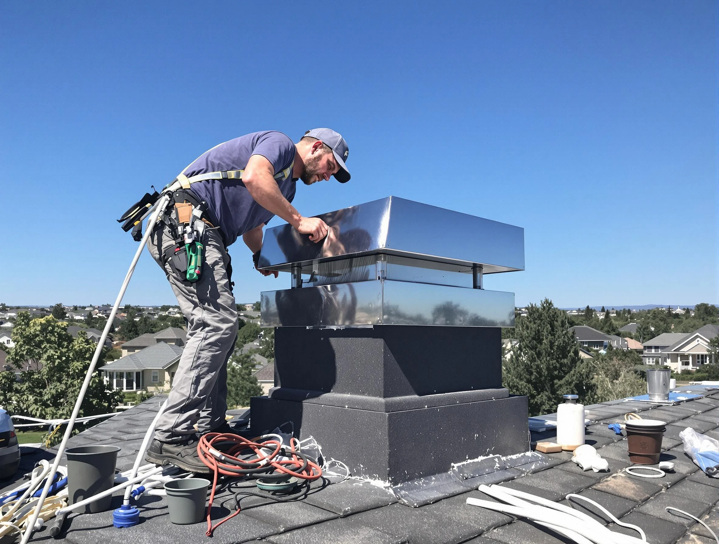 Chimney Cap Services in Corrales