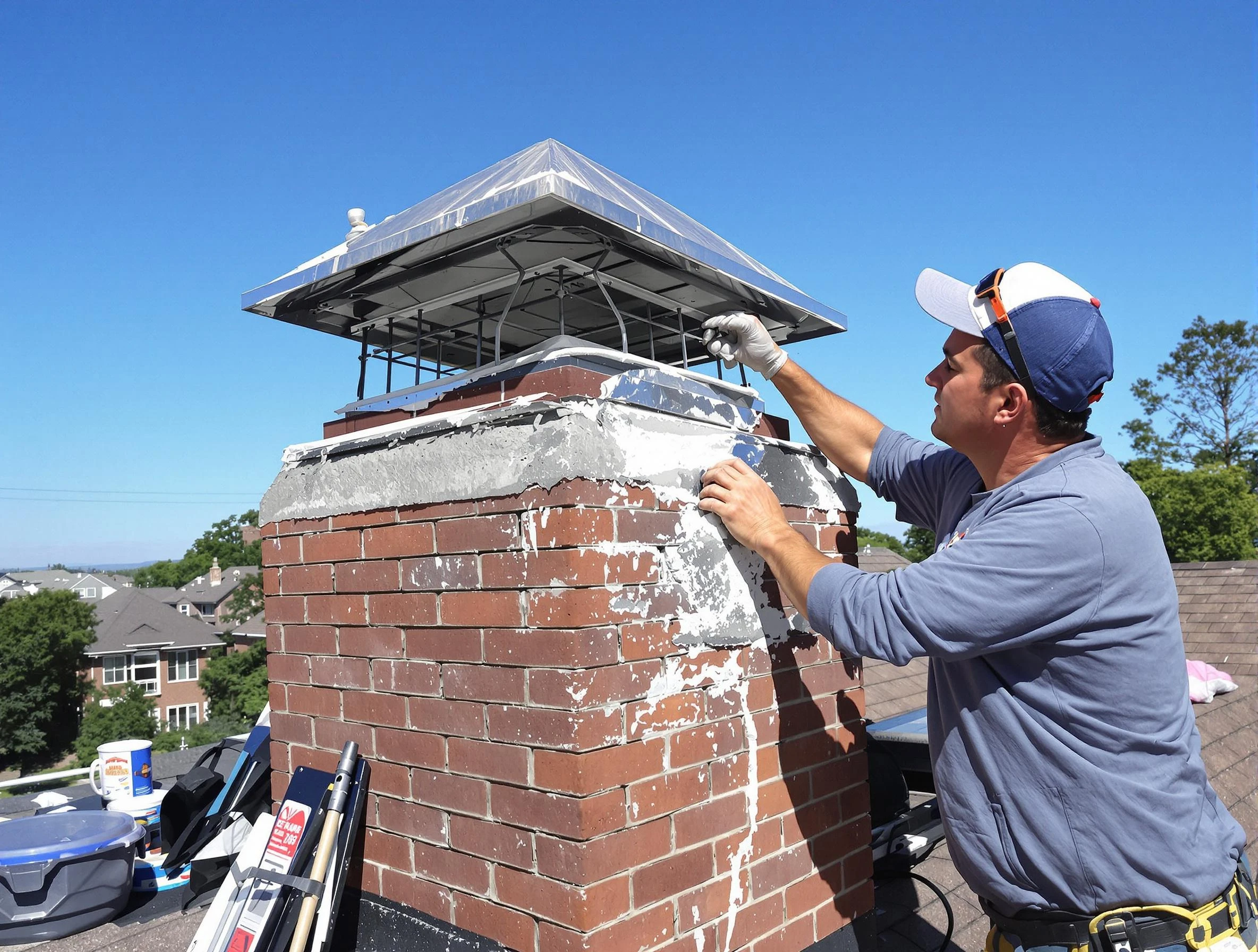 Chimney Crown Services in Corrales