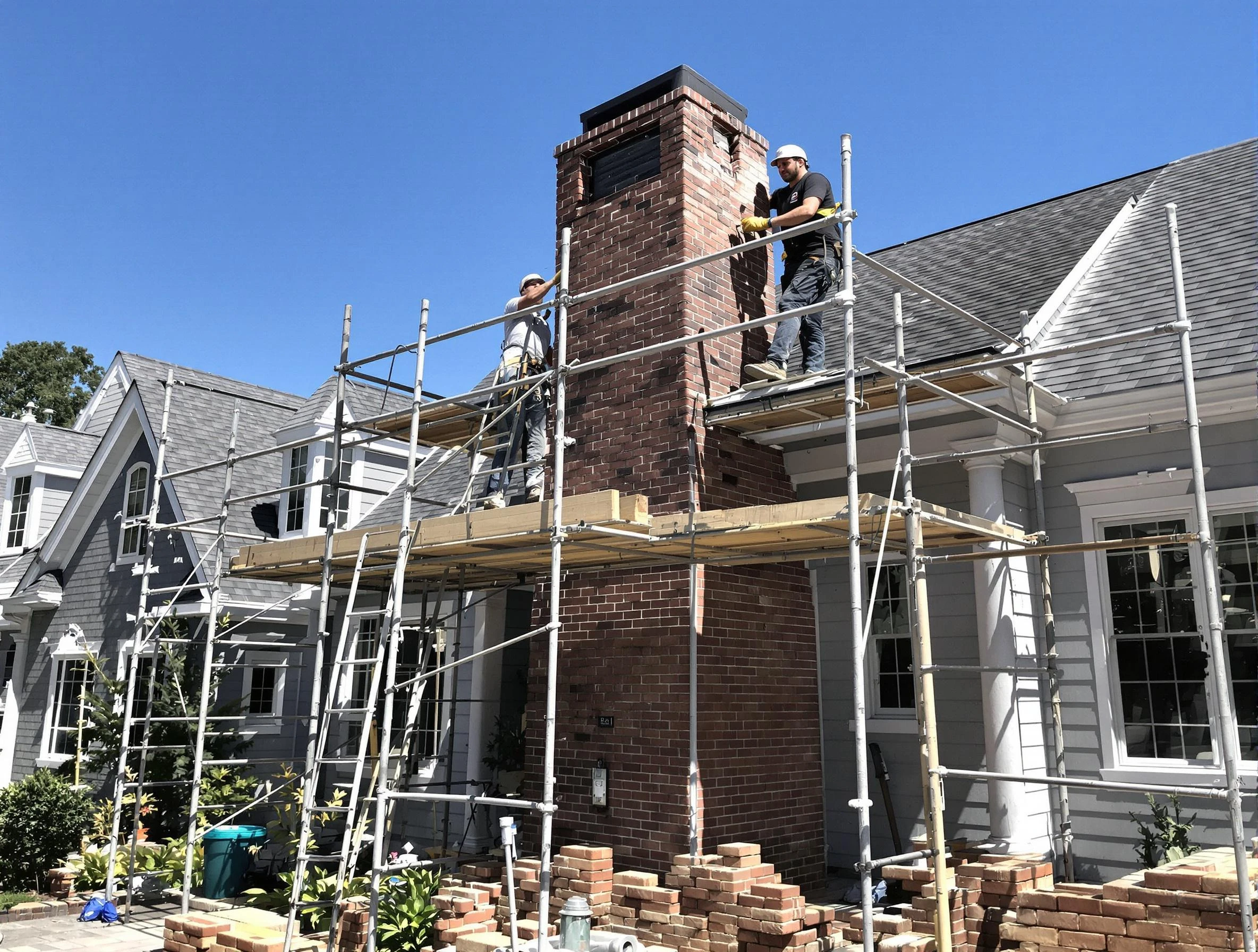 Chimney Rebuilding in Corrales