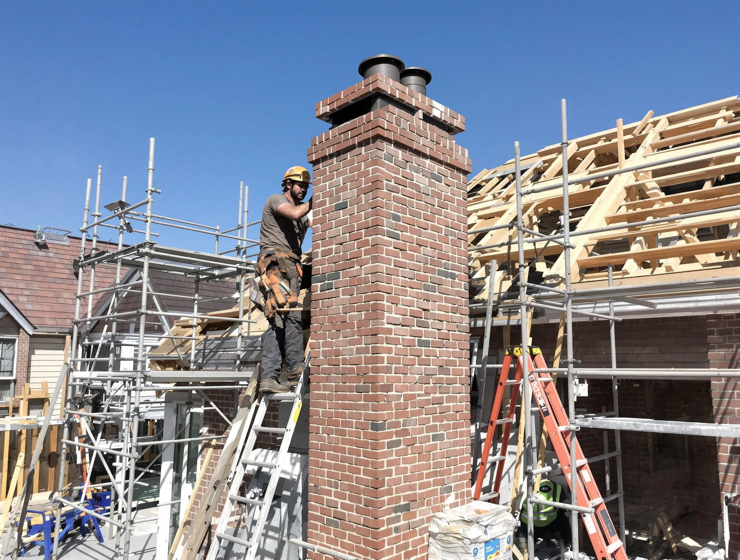 New chimney installation completed by Corrales Chimney Sweep in Corrales, NM